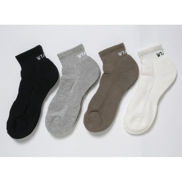 【日貨代購CITY】WTAPS SKIVVIES. SOX (MID) LOGO 厚實 短襪 襪子 懷襪 四色 現貨