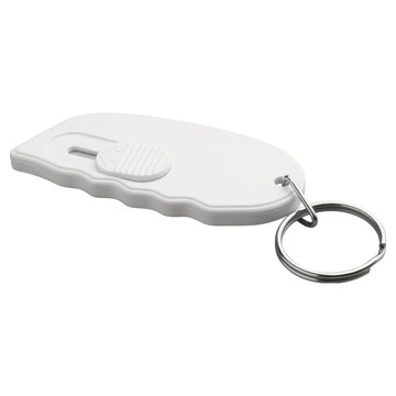 reflects Tongi 迷你美工刀鑰匙圈  1個  白色