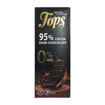 約旦TOPS皇室指定無加糖醇黑巧克力