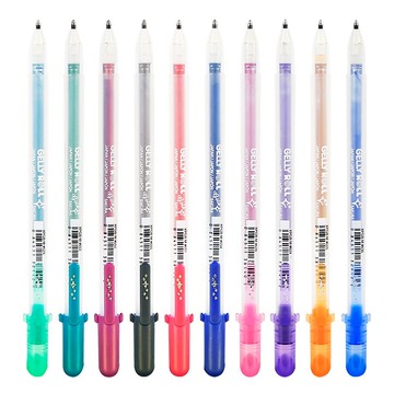 櫻花牌 金/銀鑲邊水漾筆_半透明紙磚專用