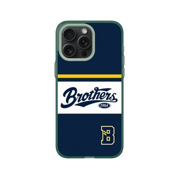 iPhone 15 Pro Max Clear 憂墨綠 - 職棒-中信兄弟 Brothers - BROTHERS學院風格