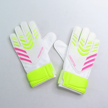 ADIDAS JH3812 PRED GL TRN J 足球手套 守門員手套 分尺寸 白/檸檬粉紅【iSport愛運動】