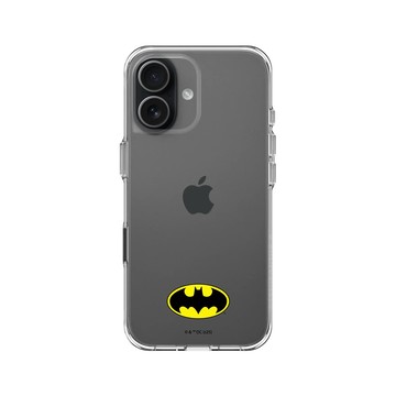 iPhone 17 Clear Case（相機按鈕） 透明 - Batman 蝙蝠俠 - 經典Logo