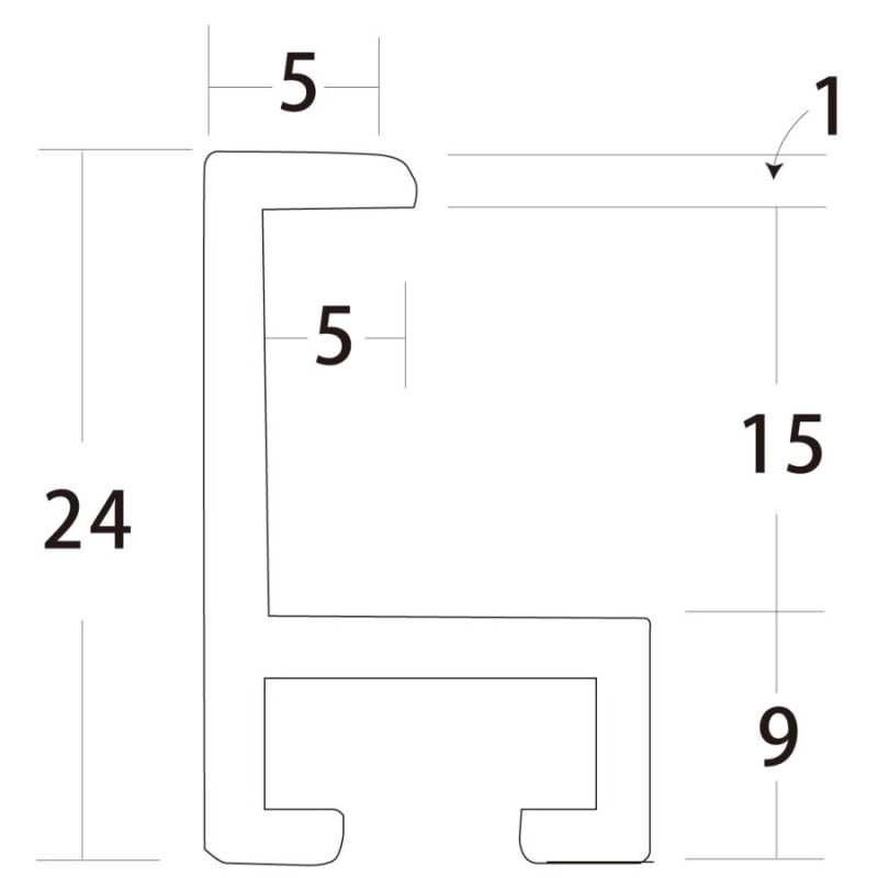 額縁 デッサン用額縁 アルミフレーム アクリル仕様 6727 (トップ5) 三