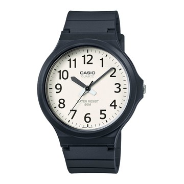 CASIO卡西歐 簡約文清指針錶/MW-240-7B