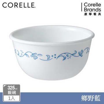 【美國康寧】CORELLE 鄉野藍325ml中式碗