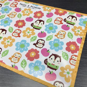 Squly & Friends 餐墊 (花園) - F005SQH