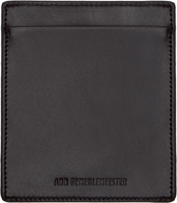 Ann Demeulemeester 黑色 Squared 卡包