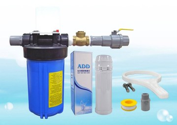 水塔過濾專用---石灰質抗垢淨水器《1英吋-5萬加侖濾心》有效抑制水塔清苔、水垢