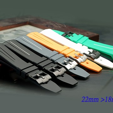 全新 SWATCH BLANCPAIN 寶柏聯名款代用矽膠錶帶 ( 20mm )附工具