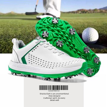 高爾夫球鞋男鞋透氣打高爾夫裝備專用男士高爾夫鞋子防水防滑長釘