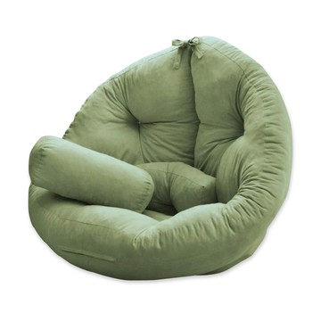 【班尼斯】‧超級無敵大-Mushroom日風蘑菇懶骨頭沙發-蒂芬妮綠