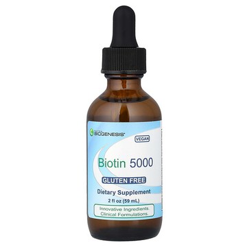 Nutra BioGenesis, 生物維生素 5000，2 液量盎司（59 毫升）