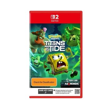 【AS電玩】  NS2 Switch 2 海綿寶寶：海洋巨頭之亂 中文版