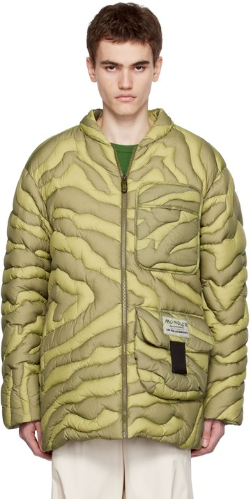 Moncler Genius Moncler x Salehe Bembury 绿色 Peano 羽绒夹克