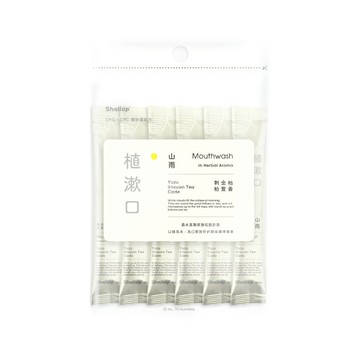 刷樂植漱口-山雨(攜帶包)12mL*10入