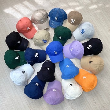 【FJstore】MLB 水洗款 可調式老帽 NY LA 韓國代購 帽子 全蝦皮正品銷量第一