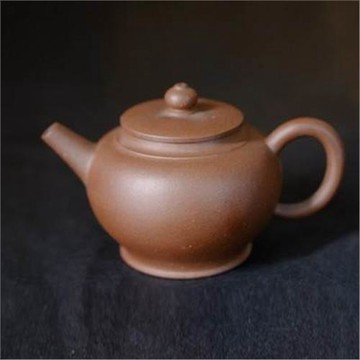一廠早期紫砂宜興原礦紅泥紫泥紫砂壺 一廠老壺桂珍掇只壺150cc1入 -