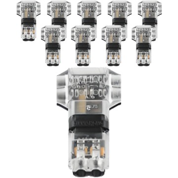 Autocrew 免剝皮電線連接器 T2 AC-TL90  10入