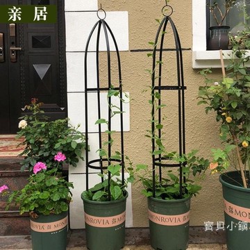 花架立柱花架爬藤架園藝支架植物攀爬架鐵藝支柱室內外月季鐵線蓮葡萄 快速出貨 台灣樂天市場 Line購物