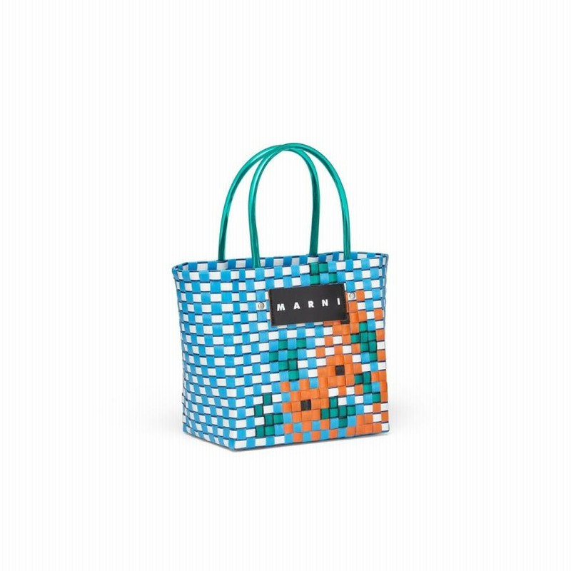 MARNI MARKET マルニ マーケット ミニ フラワーバスケット MINI FLOWER