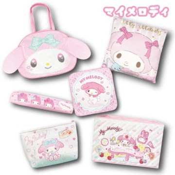 小禮堂 Sanrio 三麗鷗 美樂蒂 造型手提福袋6入組 (2025福袋)