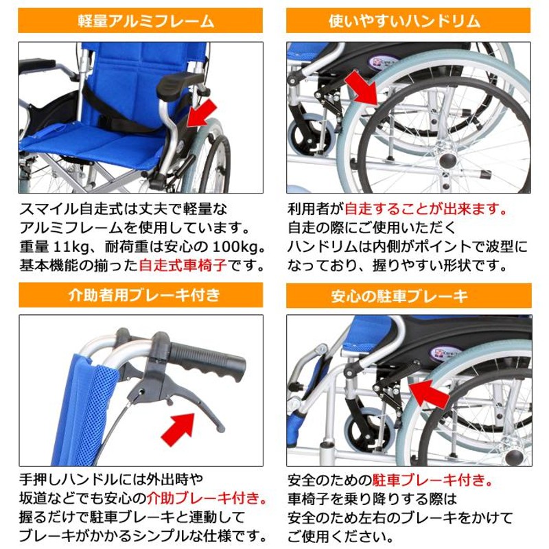 ♿️介助式 スーパー軽量 アルミ製 7.8kg コンパクトで持ち運びが楽 車椅子