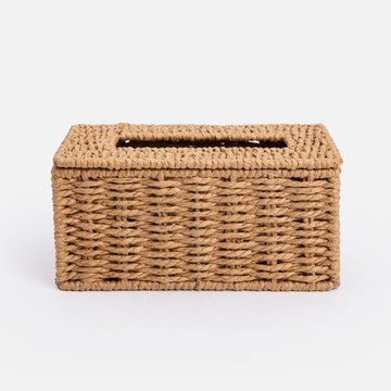艾禮思手工編織紙繩面紙籃