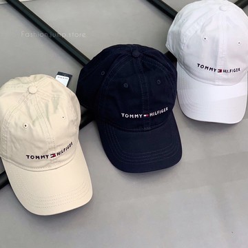 【FJstore】Tommy Hilfiger logo 水洗 老帽 美國代購