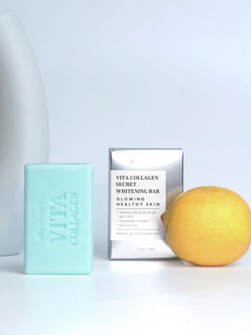 Vitamin Collagen Brightening Cleansing Bar [Beige]
