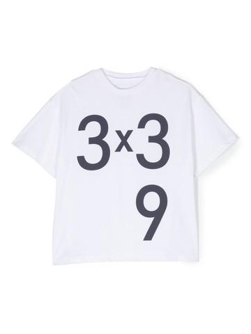 Douuod Kids - graphic-print short-sleeved T-shirt - kids - Cotton - 14 yrs - White