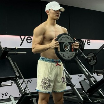 波西米亞運動短褲夏季潮流街頭訓練健身褲跑步休閒籃球褲運動短褲男大尺碼運動褲健身短褲男健身訓練褲