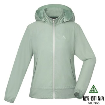 【歐都納 ATUNAS】女 蚊瘋不動涼感外套.防曬外套.運動休閒健行夾克.風衣_A1GA2511W 鼠尾草綠