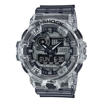 CASIO G-Shock Analog-Digital Translucent Grey'