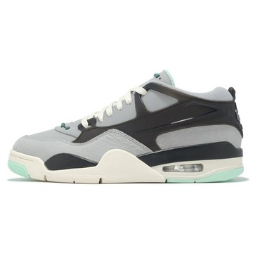 NIKE 耐吉 JORDAN 喬丹 男款 JORDAN 4 RM 籃球鞋 IH7320-031  灰黑薄荷綠  27.5cm