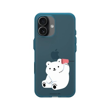 iPhone 17 Clear (相機按鈕) 夜幕藍 - 白白日記 Darylhochi - I can hear you