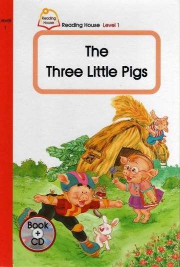 【THE THREE LITTLE PIGS-READING HOUSE 1 B+CD】[二手書_良好]