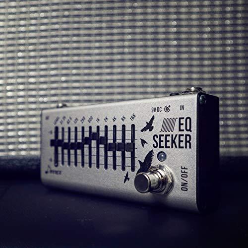 Donner イコライザー EQシーカー 10バンド EQ Equalizer エフェクター イコライザー ギターエフェクター ペダル  EQ Seeker