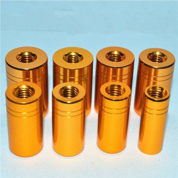 魚竿改抄網頭鏈接頭8mm螺絲口前螺母堵帽連接頭diy連接器