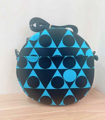 樣本包/大圓斜背包/直徑22側8cm