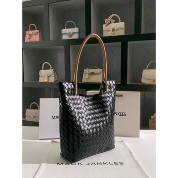 MACK JANKLES女包小眾設計時尚編織手提托特包2025新款通勤單肩包