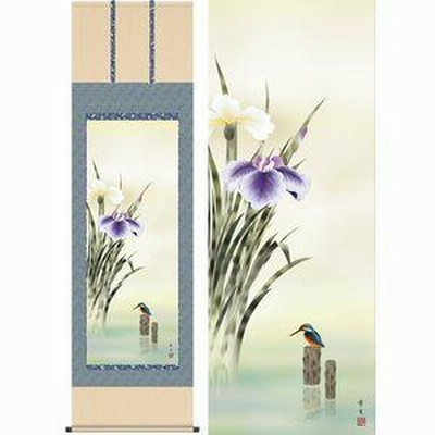 花鳥画 夏掛け 掛け軸の検索結果 | LINEショッピング