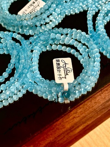 人魚喉間的寶石丨海藍寶丨美人魚靈氣能量丨彌雅原創設計