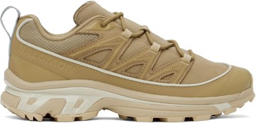 Salomon 黄褐色 XT-6 Expanse Leather 运动鞋