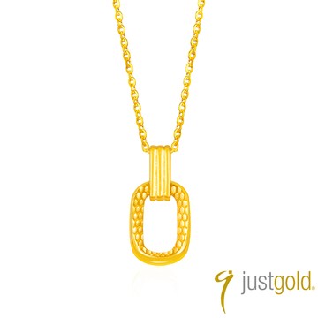 【Just Gold 鎮金店】蜂語 黃金項鍊