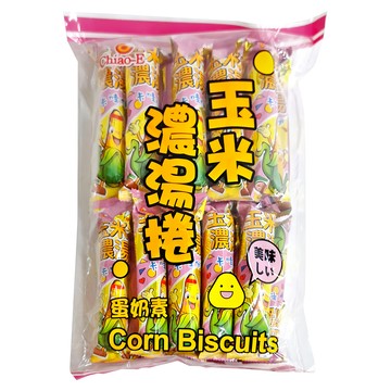 Chiao-E 巧益 玉米濃湯捲  200g  1袋