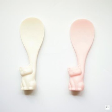 特價可愛招財貓飯勺耐高溫可站立不粘米飯鏟子勺子盛飯電飯煲家用