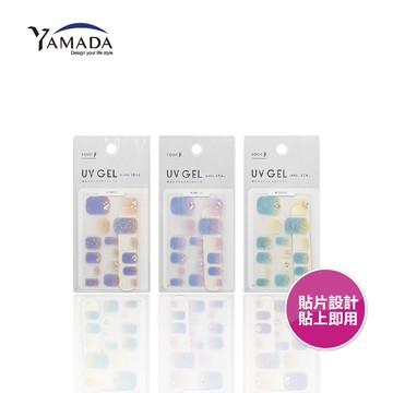 YAMADA凝膠美甲貼紙-果子-多色