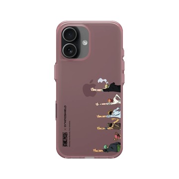 iPhone 17 Clear (相機按鈕) 晶醺玫 - 航海王 One Piece - 海賊團系列-阿拉巴斯坦篇一行人 經典