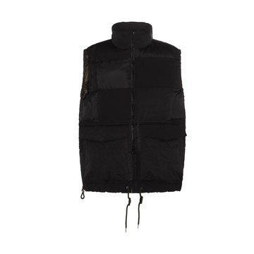 Sacai - Black Puffer Vest Casual Jacket